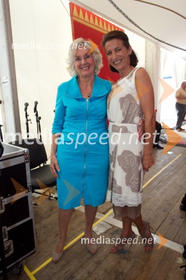 Marija Ahačič Pollak, pevka; Betka Šuhel Mikolič, BPRFestival Avsenik 2013, slovenski dan