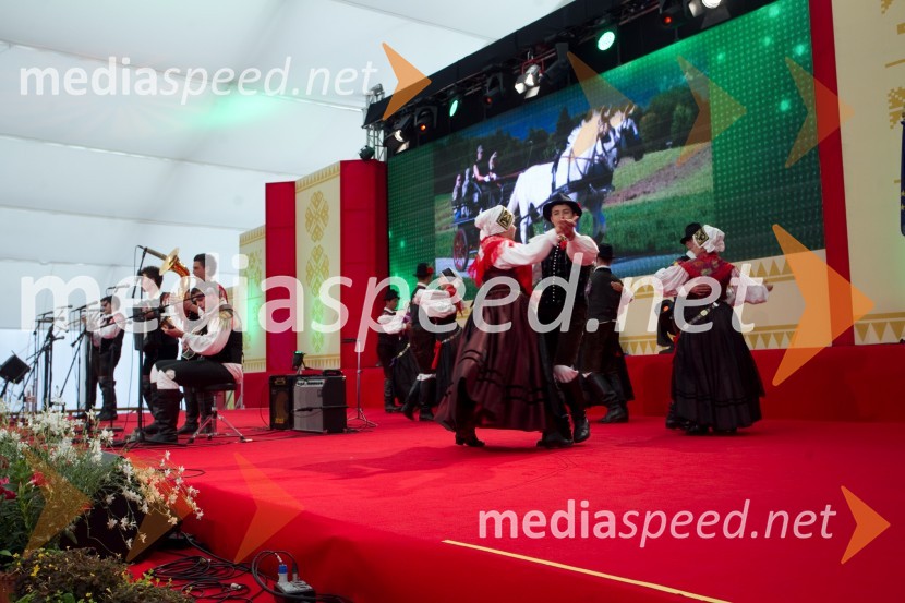 Folklorna skupina Iskraemeco KranjFestival Avsenik 2013, slovenski dan