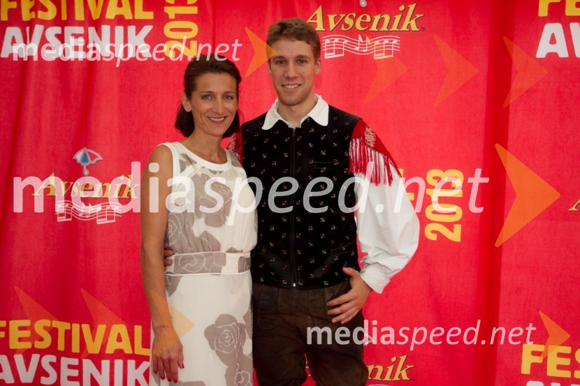 Betka Šuhel Mikolič, BPR; Sašo Avsenik, glasbenikFestival Avsenik 2013, slovenski dan