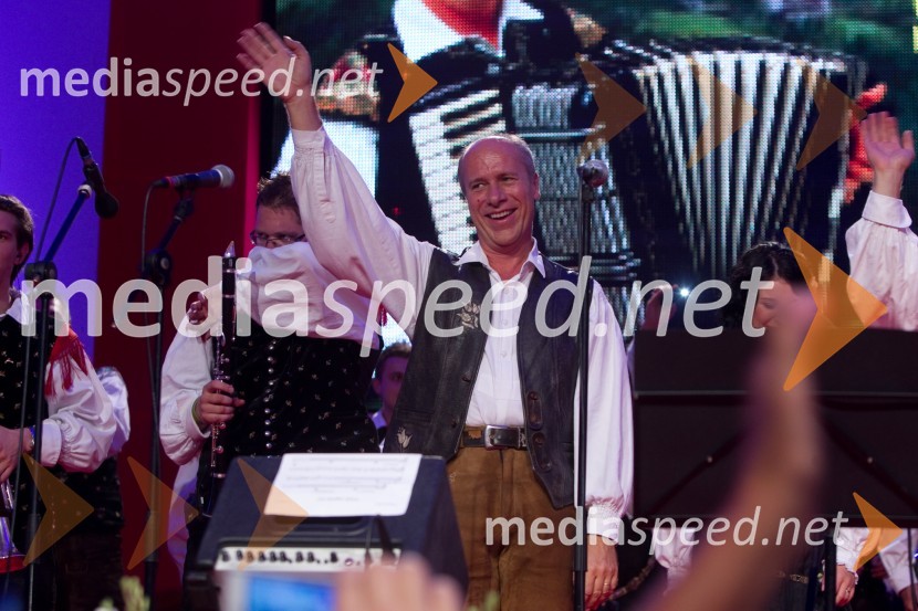 Gregor Avsenik, organizator Festivala AvsenikFestival Avsenik 2013, slovenski dan