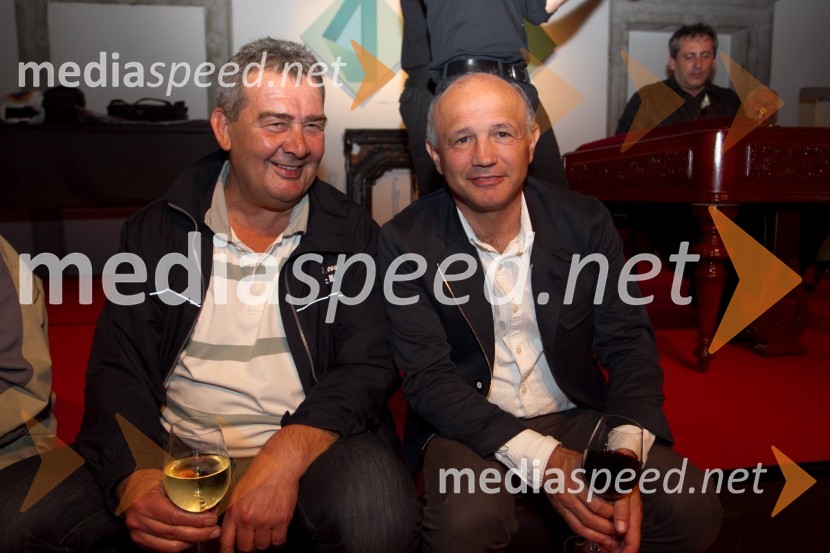 Brane Panič, namestnik direktorja Festivala Ljubljana; Darko Jazbec, poslanec DZVlado Kreslin, tradicionalni koncert v Križankah