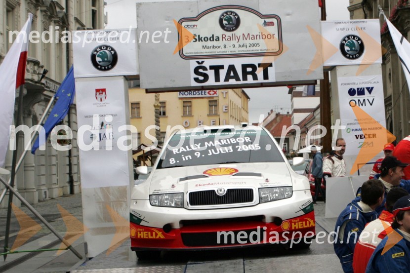 Škoda Fabia WRCRALLY, 3.Škoda rally Maribor