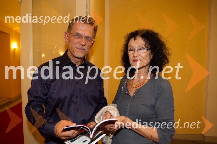 Pekka Metso, veleposlanik Finske; Lane Stranič, prima balerinaEx Ponto 2013, otvoritev festivala