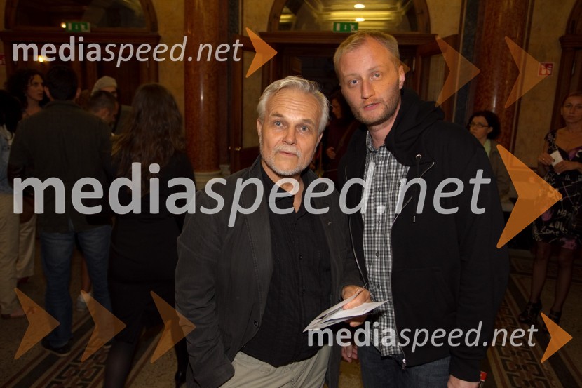 Niko Goršič, igralec; Alen Jelen, režiserEx Ponto 2013, otvoritev festivala