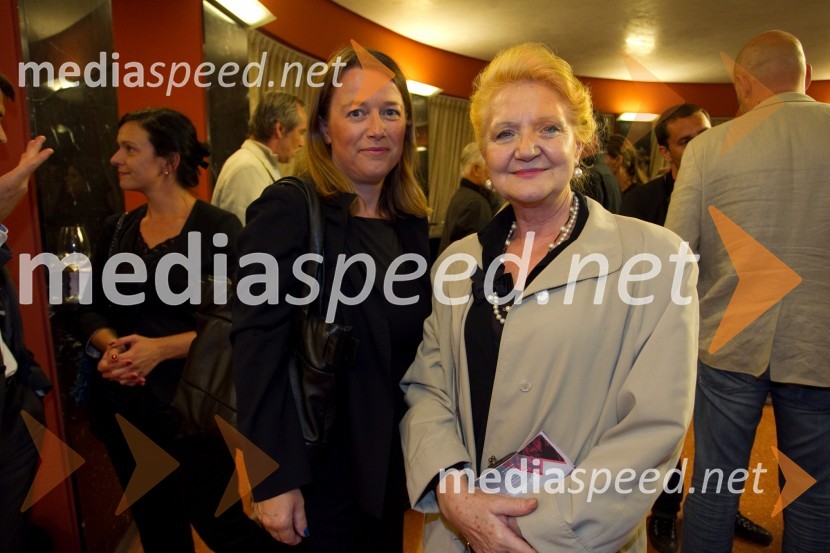 Petra Škofic; Jerca Mrzel, igralkaEx Ponto 2013, otvoritev festivala