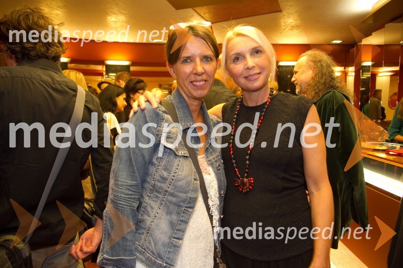 Barbara Rogelj; Darja Reichman, igralkaEx Ponto 2013, otvoritev festivala