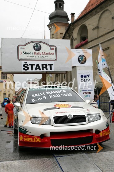 Škoda Fabia WRCRALLY, 3.Škoda rally Maribor