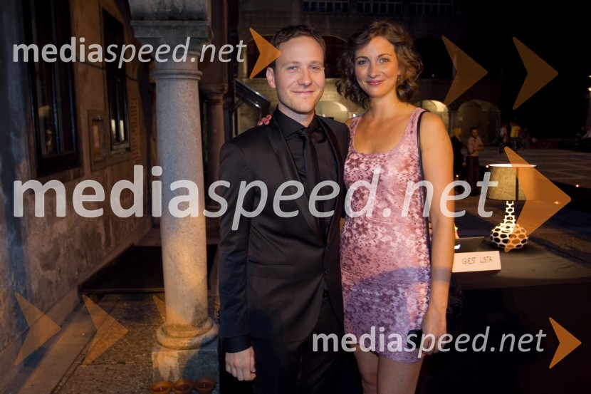 Klemen Slakonja, voditelj; Katja Kovačič, PR POP tvPOP Promenada 2013