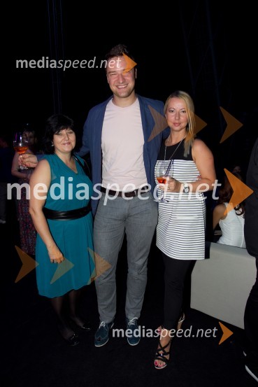 Judita Železnik, tržno komuniciranje Kozmetike Afrodita; Dejan 
Kovačevič, trženje Radio 1; Mišela Firšt Vučenović, Kozmetika AfroditaPOP Promenada 2013