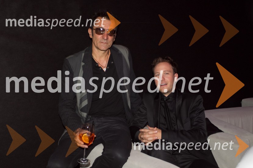 Branko Djurič-Đuro, igralec, režiser; Klemen Slakonja, voditeljPOP Promenada 2013