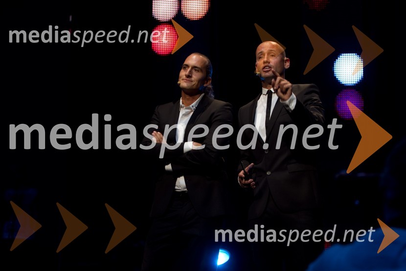 Vid Valič, voditelj;&nbsp; Peter Poles, voditeljPOP Promenada 2013