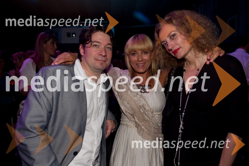 Martin Senica, urednik revije Stop; Barbra Jermann, urednica revije Lady; Hermina Kovačič, Festival LjubljanaPOP Promenada 2013