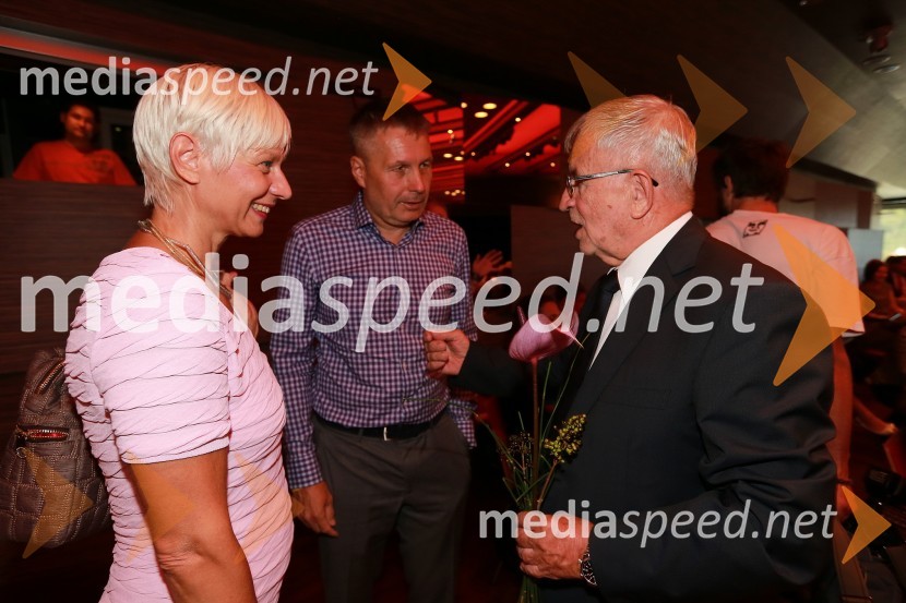 Barbra Drnač, novinarka; Bojan Požar, novinar; dr. Peter Čeferin, odvetnik, avtor knjige ValatPeter Čeferin: predstavitev knjige Valat