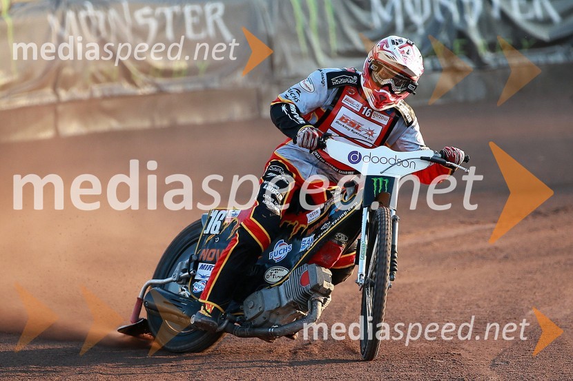 Aleksander ČondaSpeedway Grand Prix, po treningu za VN Slovenije