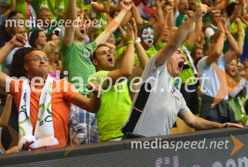 Zoran Predin, pevecEurobasket 2013, Slovenija – Gruzija