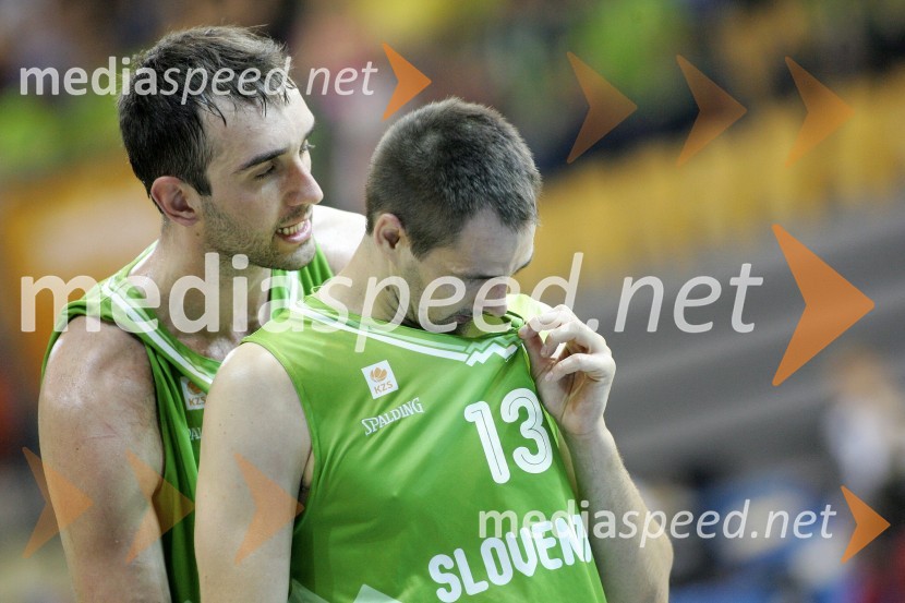 Mirza Begić, košarkar;&nbsp;Domen Lorbek, košarkarEurobasket 2013, Slovenija – Gruzija