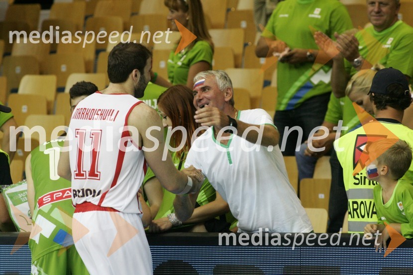Manuchar Markoishvili, košarkar; ...&nbsp;Eurobasket 2013, Slovenija – Gruzija