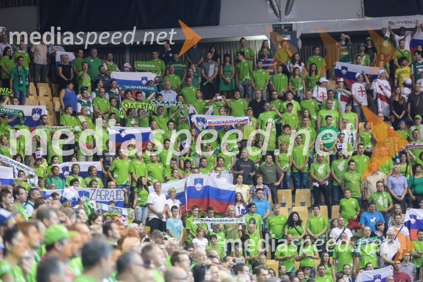 NavijačiEurobasket 2013, Slovenija – Gruzija