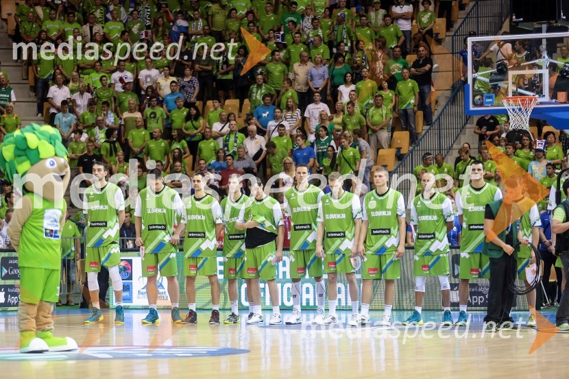 Maskota Eurobasket - Lipko; Slovenska košarkarska resprezentancaEurobasket 2013, Slovenija – Gruzija