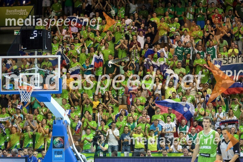 NavijačiEurobasket 2013, Slovenija – Gruzija