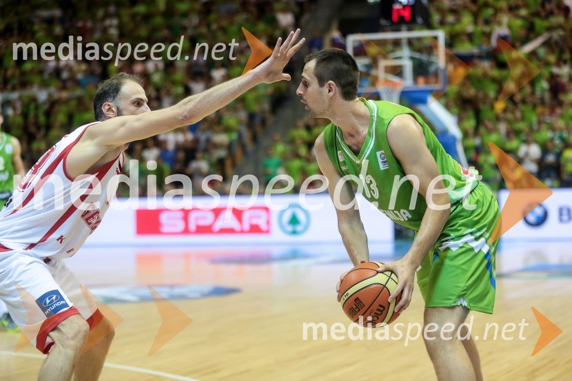 Viktor Sanikidze, košarkar;&nbsp;Domen Lorbek, košarkarEurobasket 2013, Slovenija – Gruzija