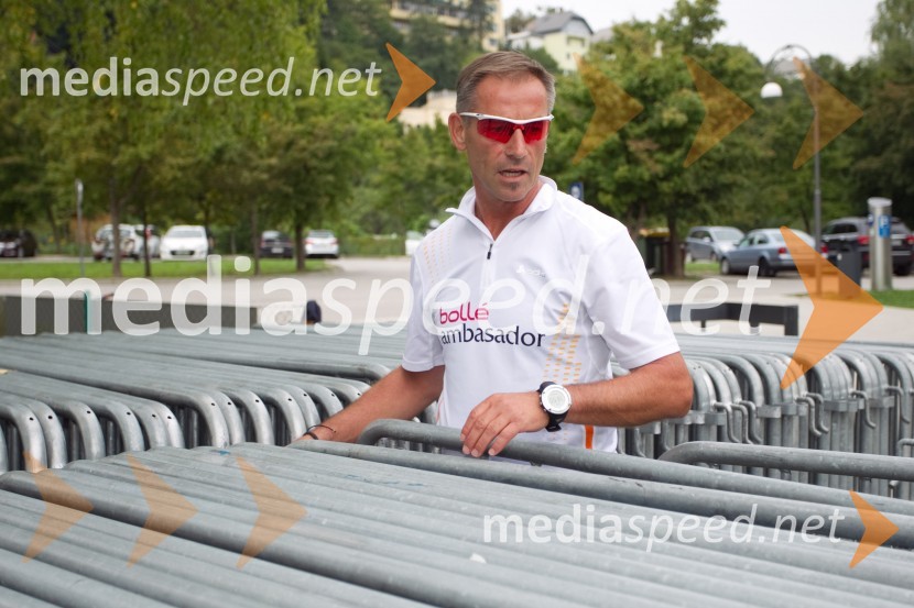 Damijan Ambrožič, organizator teka15. Tek okrog jezera