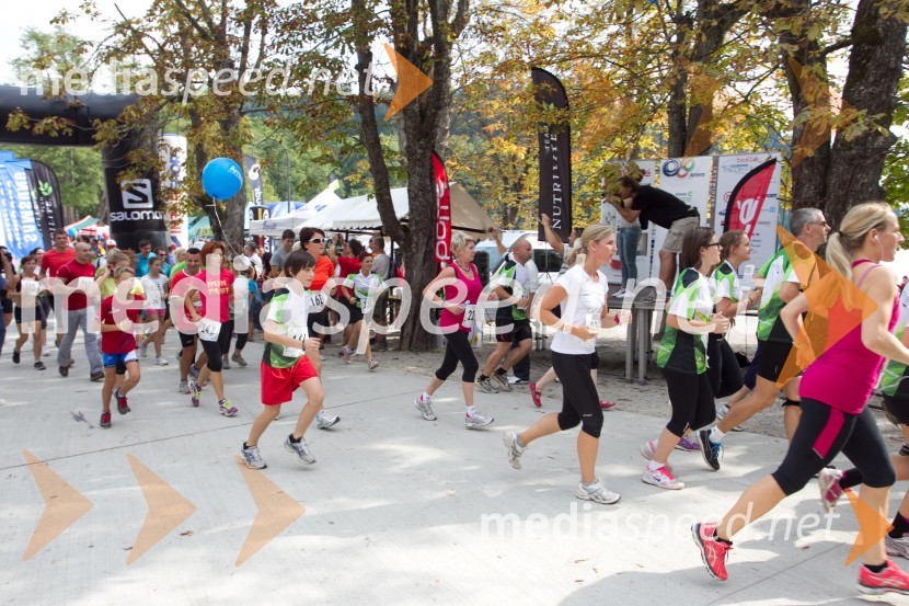 Tekači15. Tek okrog jezera