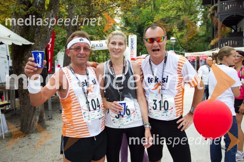 Jože Bah; Andreja Comino; Miha Juhart15. Tek okrog jezera