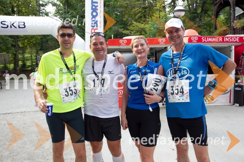 Vladimir Škrinjar; Božidar Zupan; Alenka Zupan; Matjaž Šter15. Tek okrog jezera