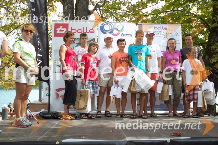 Najboljše družine15. Tek okrog jezera