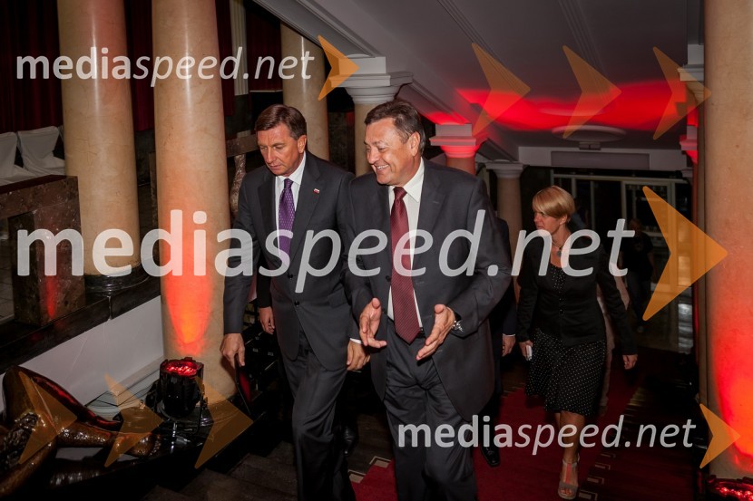 Borut Pahor, predsednik Republike Slovenije; Zoran Jankovič, župan Mestne občine Ljubljana50 let Pionirskega doma Ljubljana