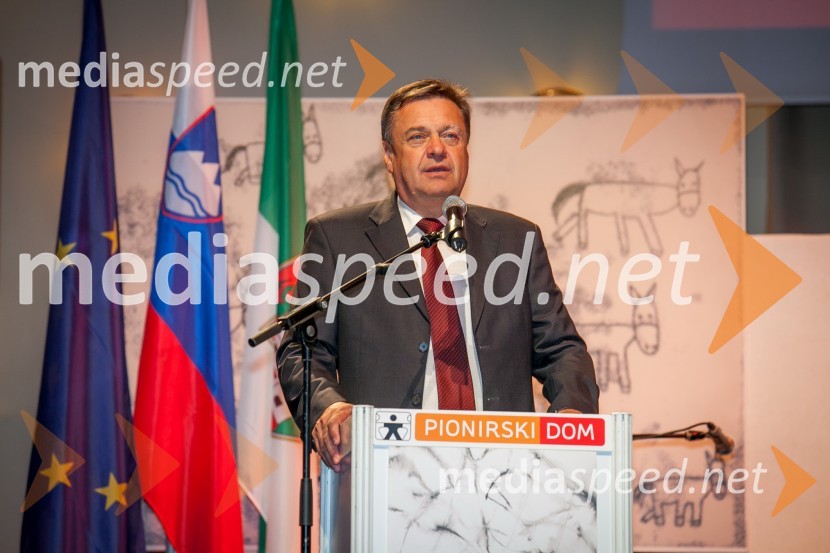 Zoran Janković, župan Mestne občine Ljubljana50 let Pionirskega doma Ljubljana