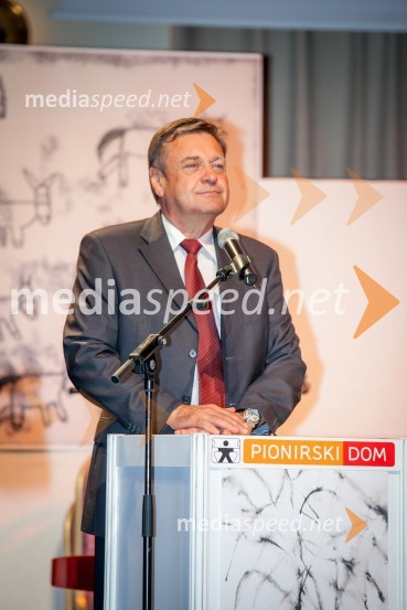 Zoran Jankovič, župan Mestne občine Ljubljana50 let Pionirskega doma Ljubljana