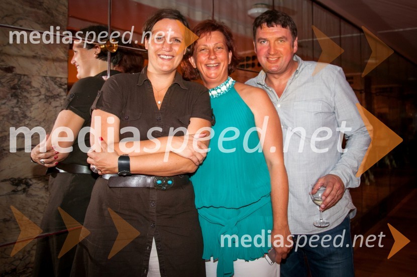 Sonja Vidonja, vodja trženja Pionirskega doma; Jerneja Kamnikar, Vivo Catering; Frenk Derenda50 let Pionirskega doma Ljubljana