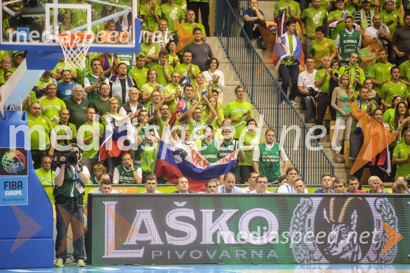 NavijačiEurobasket 2013, Slovenija - Poljska