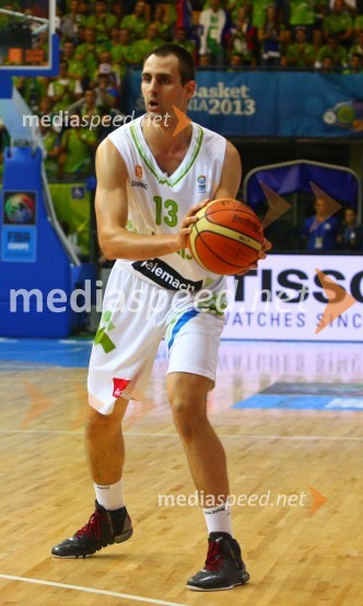 Domen Lorbek, slovenski košarkarEurobasket 2013, Slovenija - Poljska