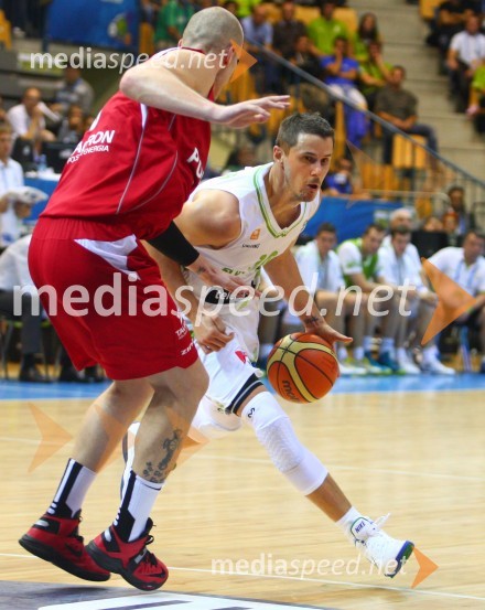 ...; Bostjan Nachbar, slovenski košarkarEurobasket 2013, Slovenija - Poljska