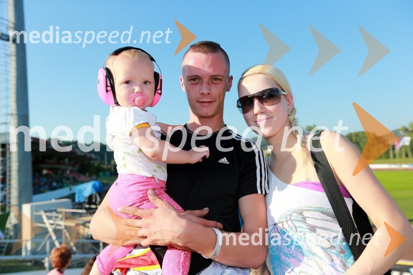 Aleksander Čonda z družinoSpeedway Grand Prix, Velika nagrada Slovenije