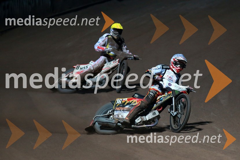 Andreas Jonsson (Švedska); Aleksander Čonda (ST Lendava)Speedway Grand Prix, Velika nagrada Slovenije