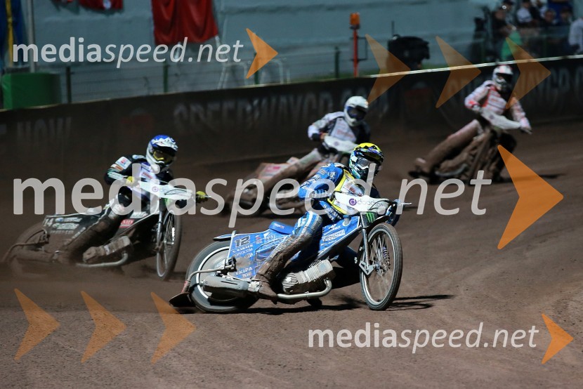 Tai Woffinden (Velika Britanija); Matej Žagar (Slovenija); Martin Vaculik (Slovaška); Andreas Jonsson (Švedska)Speedway Grand Prix, Velika nagrada Slovenije