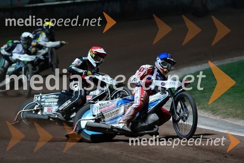 Tai Woffinden (Velika Britanija); Jaroslaw Hampel (Poljska)Speedway Grand Prix, Velika nagrada Slovenije