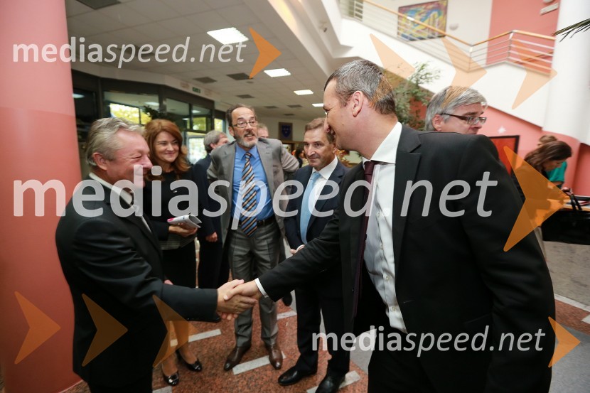 Mag. Stanko Stepišnik, minister za gospodarski razvoj in tehnologijo; Samo Omerzel, minister za infrastrukturo in prostor46. MOS  - Celjski sejem, otvoritev