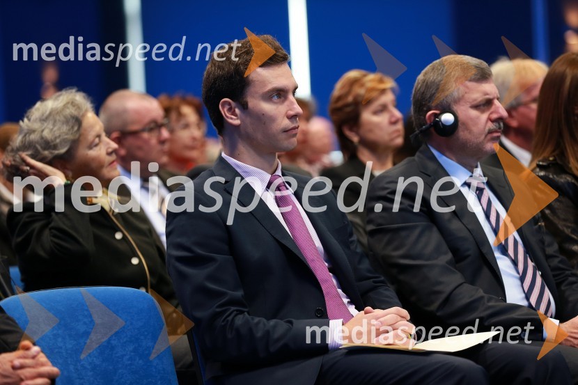 Jernej Pavlič, vodja kabineta predsednika Vlade RS46. MOS  - Celjski sejem, otvoritev