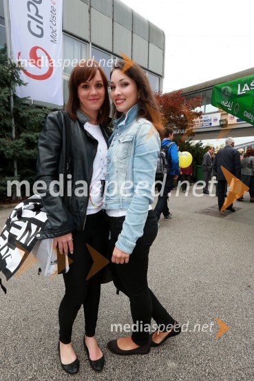 Sara Golobič; Anja Slokan46. MOS  - Celjski sejem, otvoritev