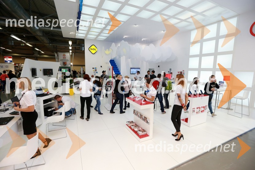 MOS - Celjski sejem, razstavni prostor Telekom Slovenije46. MOS  - Celjski sejem, otvoritev