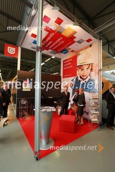 MOS - Celjski sejem, razstavni prostor Zavarovalnica Triglav46. MOS  - Celjski sejem, otvoritev