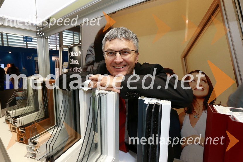 Franci Pliberšek, generalni direktor in lastnik podjetja MIK Celje46. MOS  - Celjski sejem, otvoritev