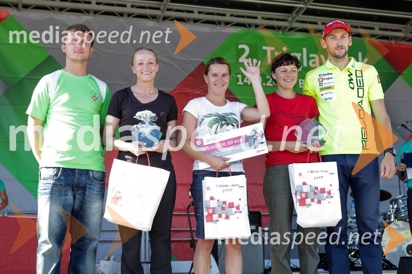 …; Maja Romih, 3. mesto v teku na 21km; Tina Predovnik, 1. mesto v teku na 21km; Anita Gregorc, 2. mesto v teku na 21km; Jakov Fak, biatlonecTriglav tek 2013