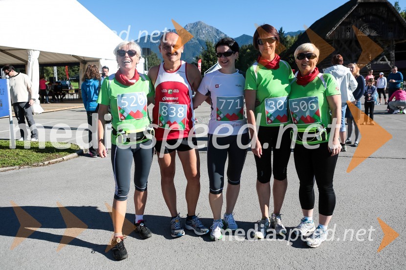 Iva Lozar (520); Miroslav Lujič (838); Tanja Vovko (771); Tatjana Agnič (301); Bernarda Kump (506)Triglav tek 2013
