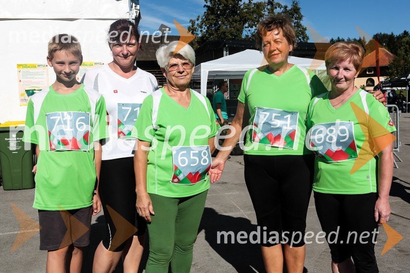 Anže Štrukelj (716); Stanka Štrukelj (718); Marija Remšak (658); Martina Uršič (751); Mojca Svete (689)Triglav tek 2013